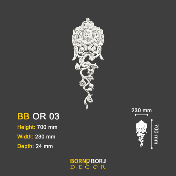 تزئینات دیوار پلی یورتان